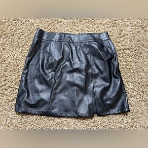 Lioness Pleather Mini Skirt